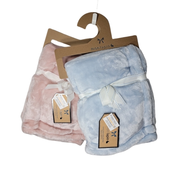 Mon Lapin Other Mon Lapin Luxury Velvet Plush Fleece Baby Blanket